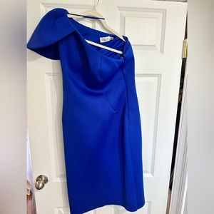 Eliza J one shoulder dress